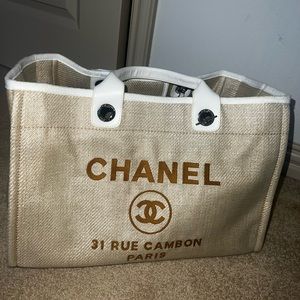 Small Chanel Deauville Tote